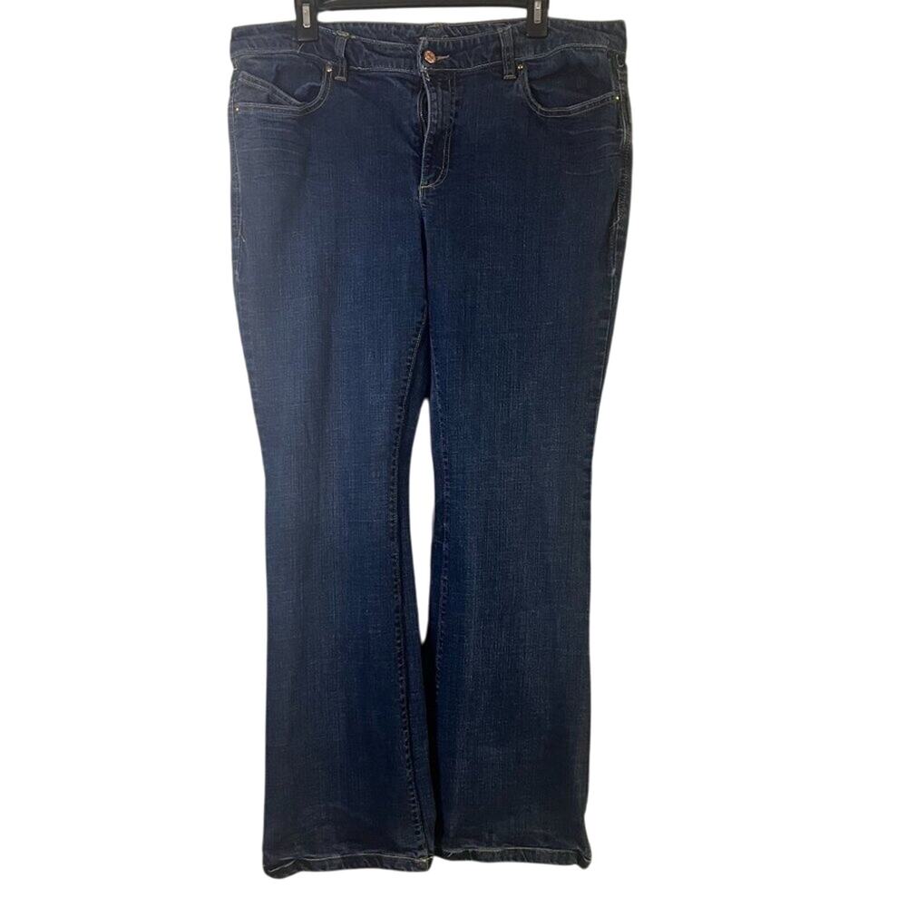 The Flirt Bootcut Dark Wash Old Navy Women's Jeans 29" Inseam 20" Waist